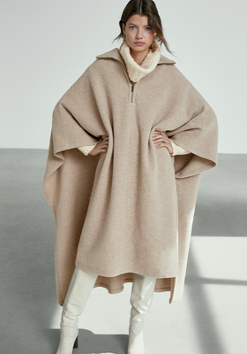 Cashmere Wool Cape - Limited Edition from Massimo Dutti