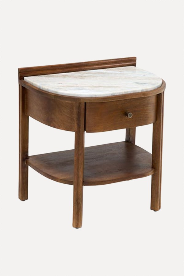 Queenie Marble Bedside Table from Atkin & Thyme