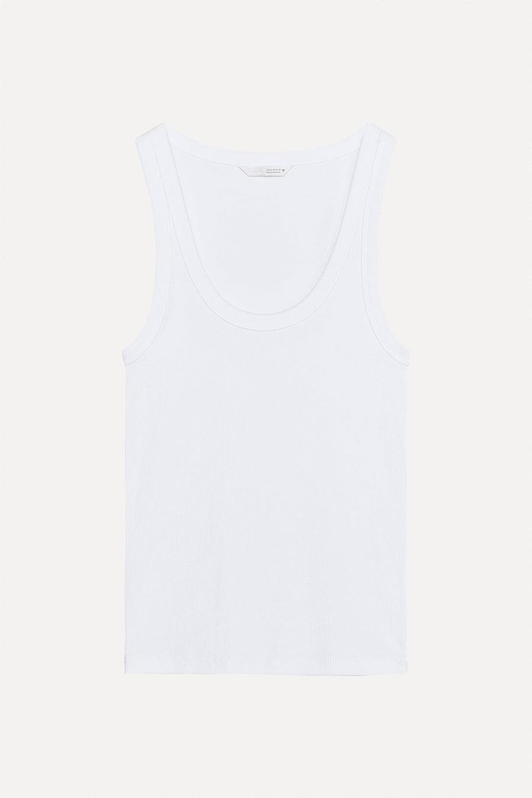 Ribbed Strappy Top from Zara