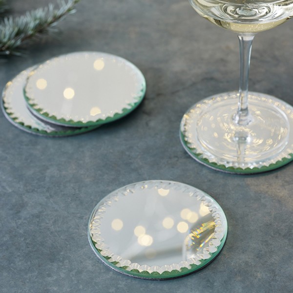 Round Mirror Coasters