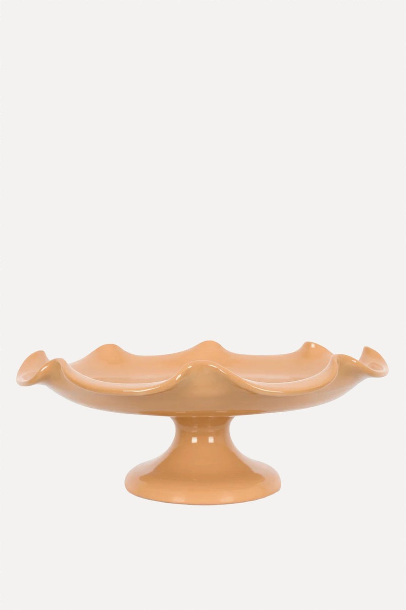 Claudia Wavy Footed Bowl from Rebecca Udall