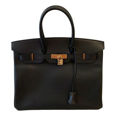Birkin 35 Leather Handbag from Hermès