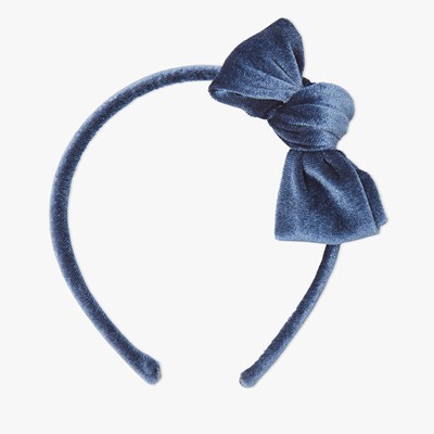 Heirloom Collection Children's Velvet Bow Alice Head Band from John Lewis & Partners