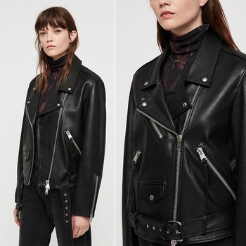 Billie Leather Biker Jacket