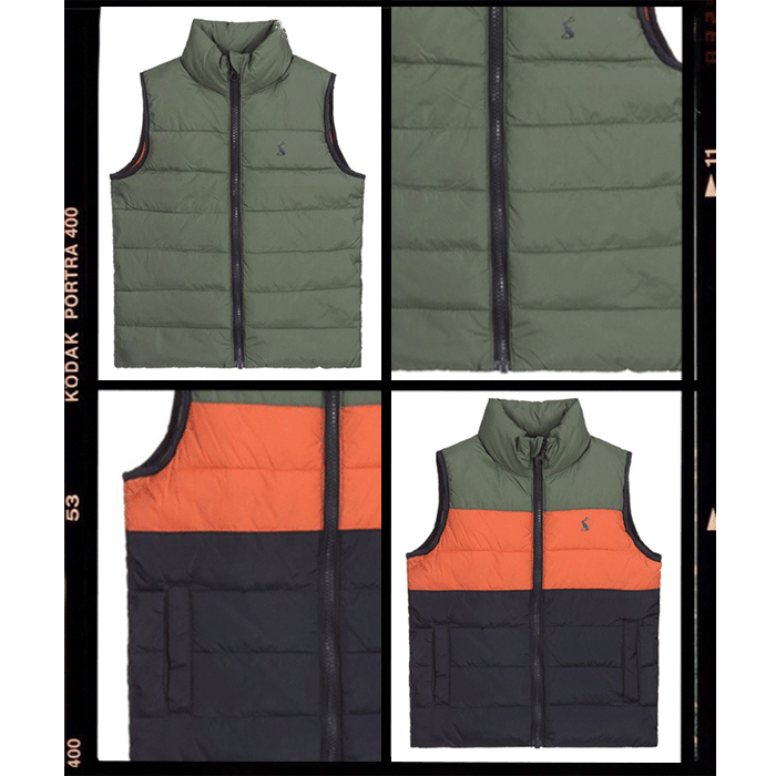 Green Reversible Gilet from Joules