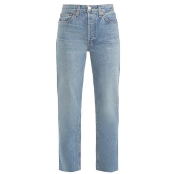 Re/Done Originals High-Rise Straight Leg jeans £240