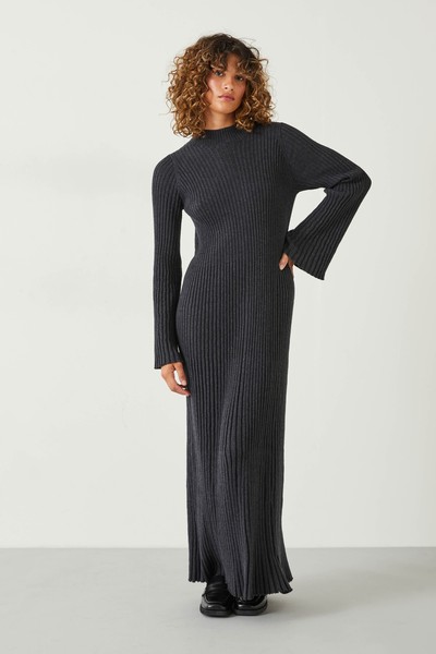 Karo Ribbed Jumper Dress