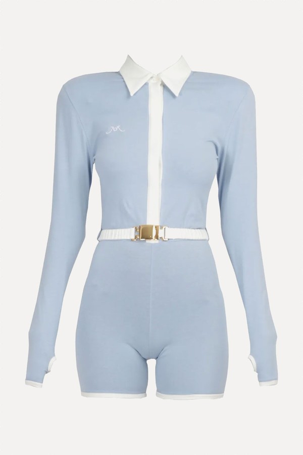Belted Jersey Jumpsuit from Rowen Rose