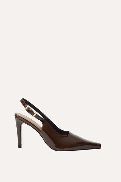 Patent Leather Slingback Pumps from & Other Stories