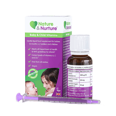  Liquid Multivitamin Drops from Nature & Nurture