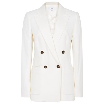 Double Breasted White Blazer, £245 (was £295) | Reiss