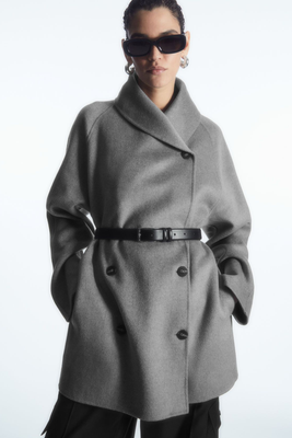 Oversized Shawl-Collar Wool Jacket, £180 | COS