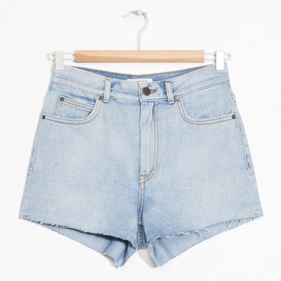 Raw Edge Denim Shorts from & Other Stories