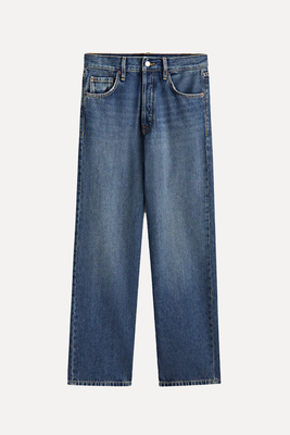 Straight Fit High-Waist Jeans from Massimo Dutti