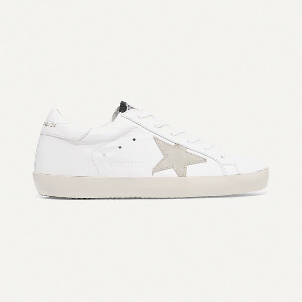 Superstar Leather & Suede Sneakers from Golden Goose