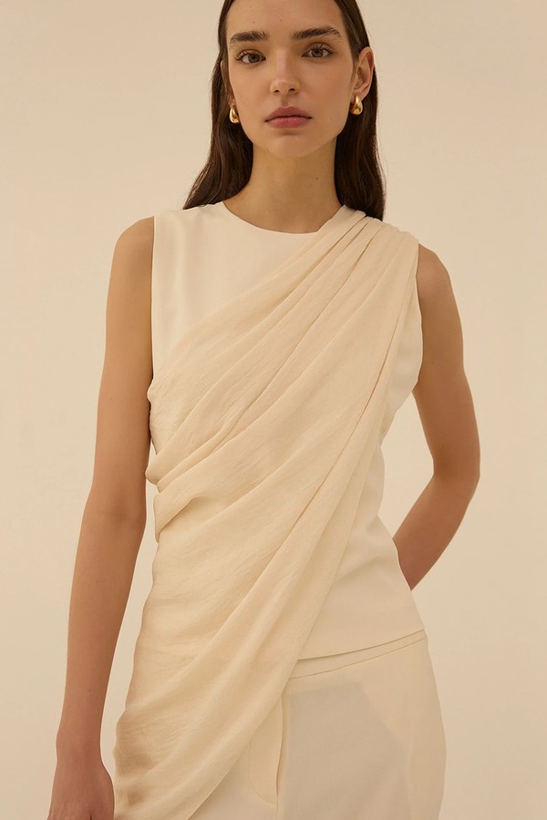 Ray Scarf Top from Abadia
