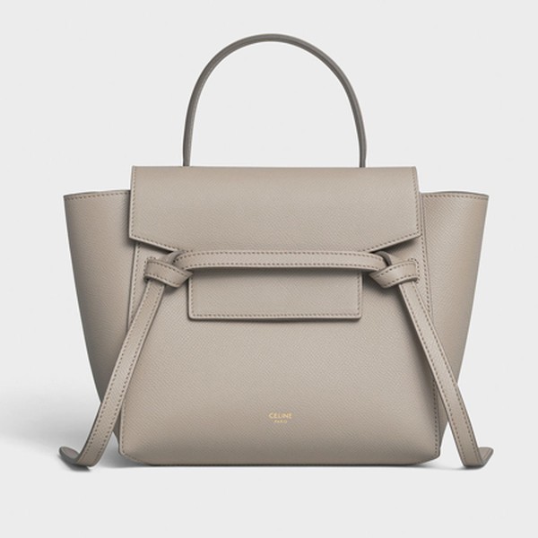 Nano Belt Bag in Grained Calfskin from Celine