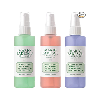 Spritz. Mist. Glow. 3 Facial Sprays from Mario Badescu