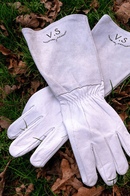 Personalised Embroidered Ladies Gardening Gloves from Sparks & Daughters