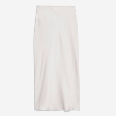 Satin Bias Midi Skirt from Topshop