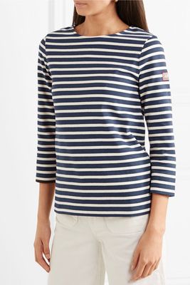 Niki Striped Cotton Top from A.P.C.