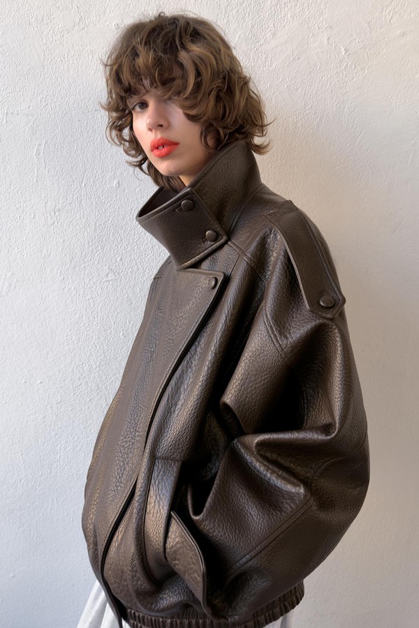 Faux Leather Jacket