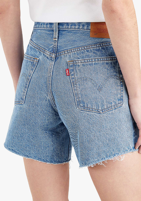 501 Rolled Denim Shorts