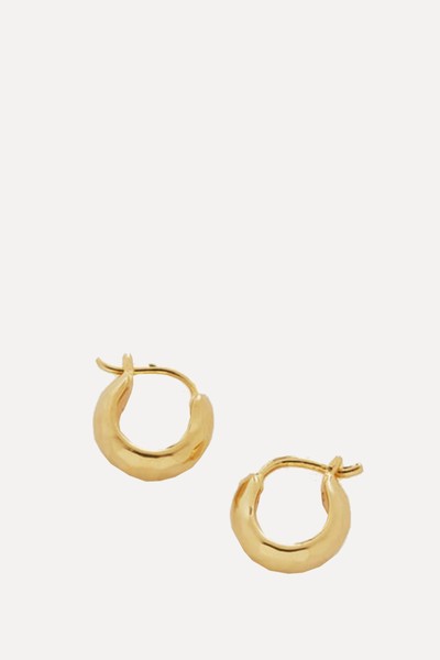 Siren Mini Huggie Earrings from Monica Vinader