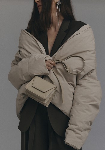 Belted Light Down Jacket