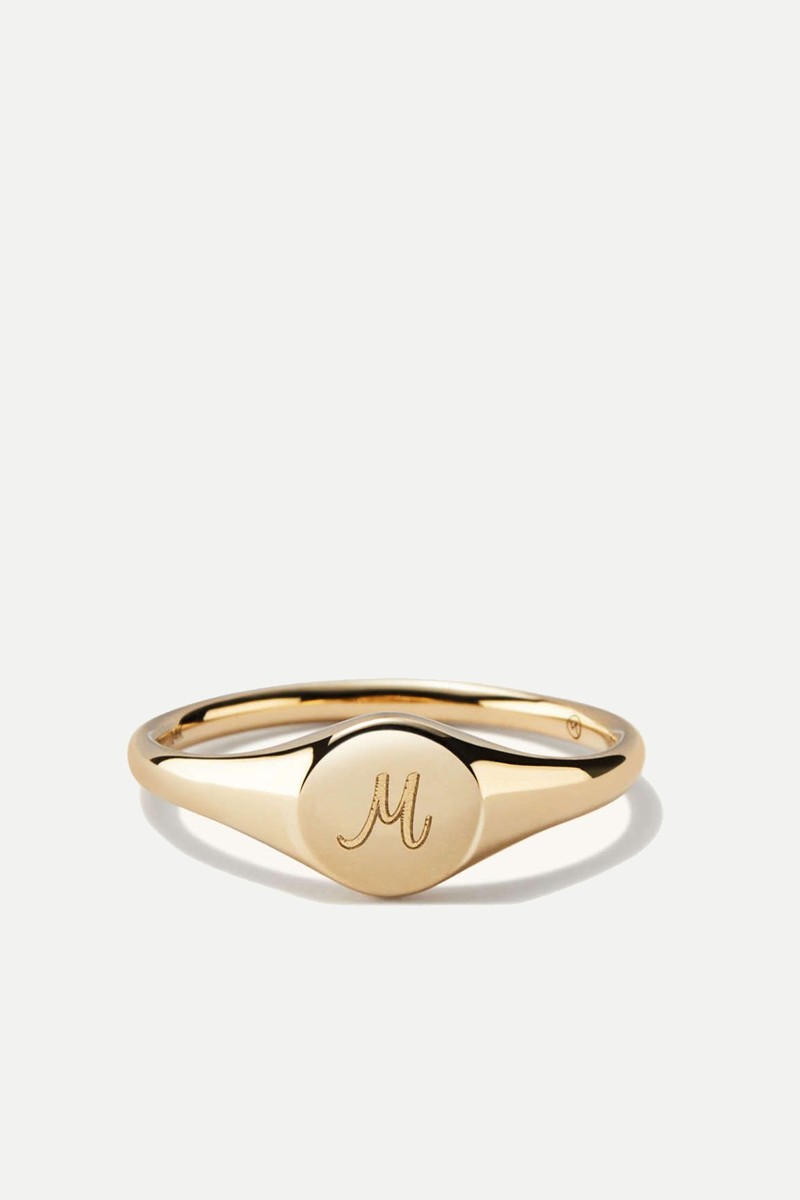 Signet Pinky Ring Signet Pinky Ring from Mejuri