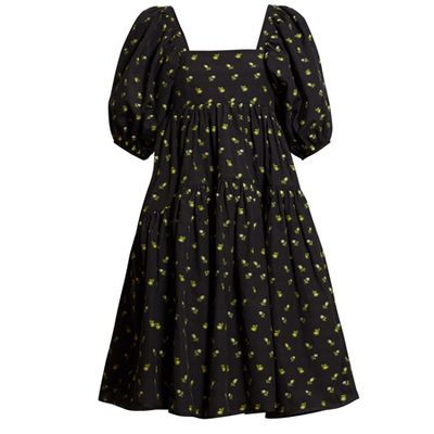 Ronja Tiered Floral-Print Cotton-Poplin Dress from Cecilie Bahnsen