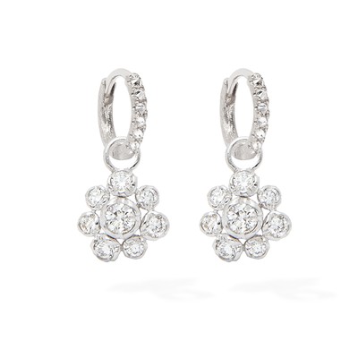 Marguerite 18ct White Gold Diamond Earrings