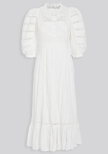 White Midi Dress from Sea