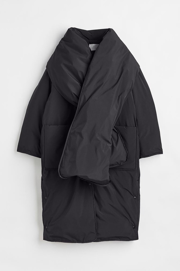 Oversized Water-Repellant Down Coat from H&M