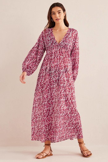 Maxi Empire Kaftan Dress from Boden