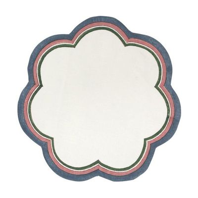 Serit Scalloped Placemat from Birdie Fortescue