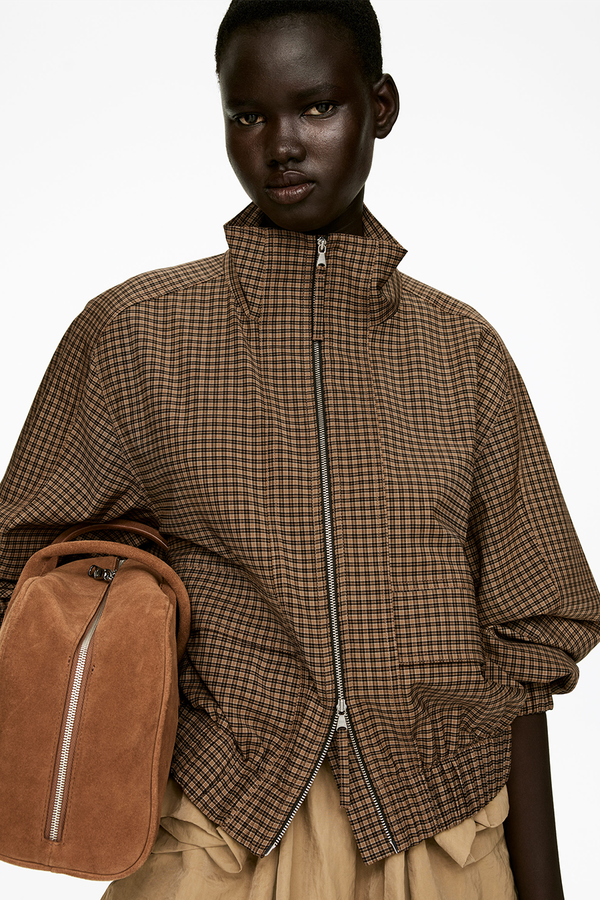 Checked Zip Jacket from ARKET