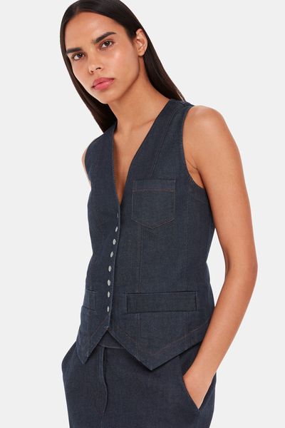 Joanna Denim Waistcoat