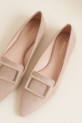 Pointed Toe Flat Shoes from Mango