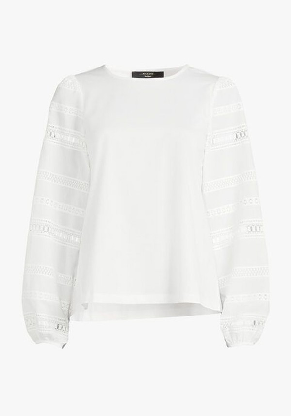 Giotto Crochet Sleeve Top from Max Mara