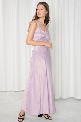 Satin Maxi Dress from & Other Stories