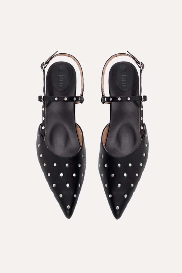 Firecrown 2 Leather & Hardware Flats