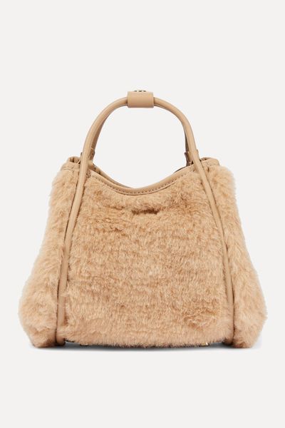 Marine Mini Teddy Tote Bag from Max Mara