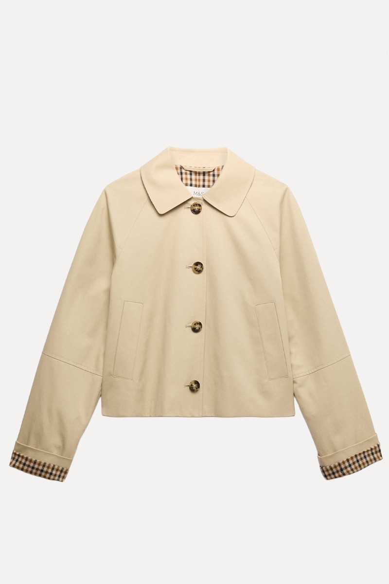 Pure Cotton Short Car Coat