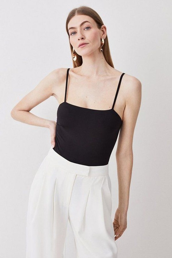 Slinky Jersey Cami Bodysuit