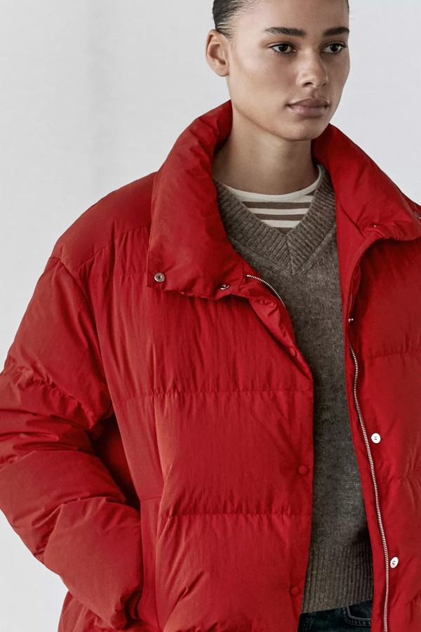 Oversize Down Jacket from Massimo Dutti 