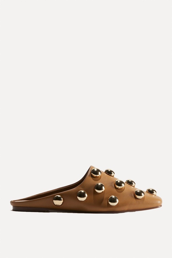 Studded Ballet Pumps from H&M