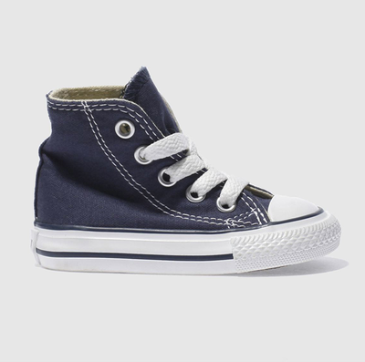 Navy All Star Hi Boys Toddler Trainers from Converse