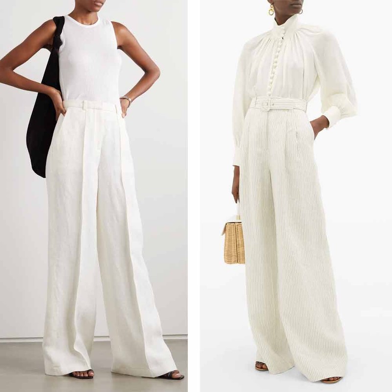14 Pairs Of Linen Trousers For Summer