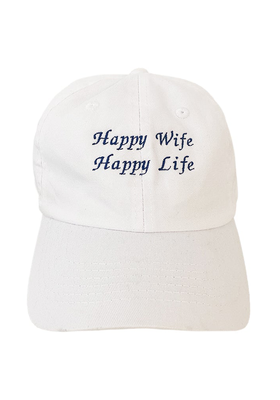 Happy Wife Happy Life Cap from Gigi & Olive